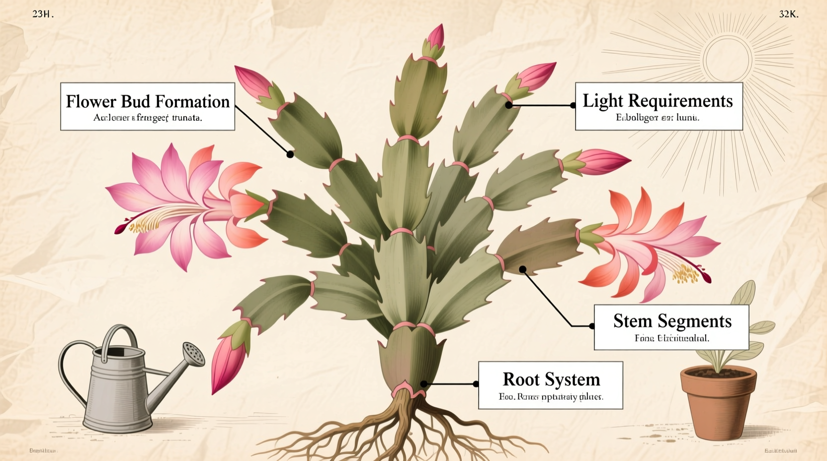 how to care for holiday cactus