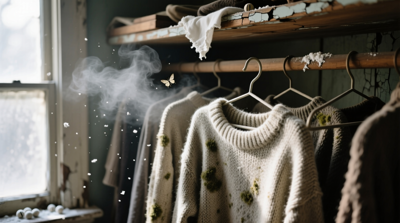 how to get rid of that musty mothball smell