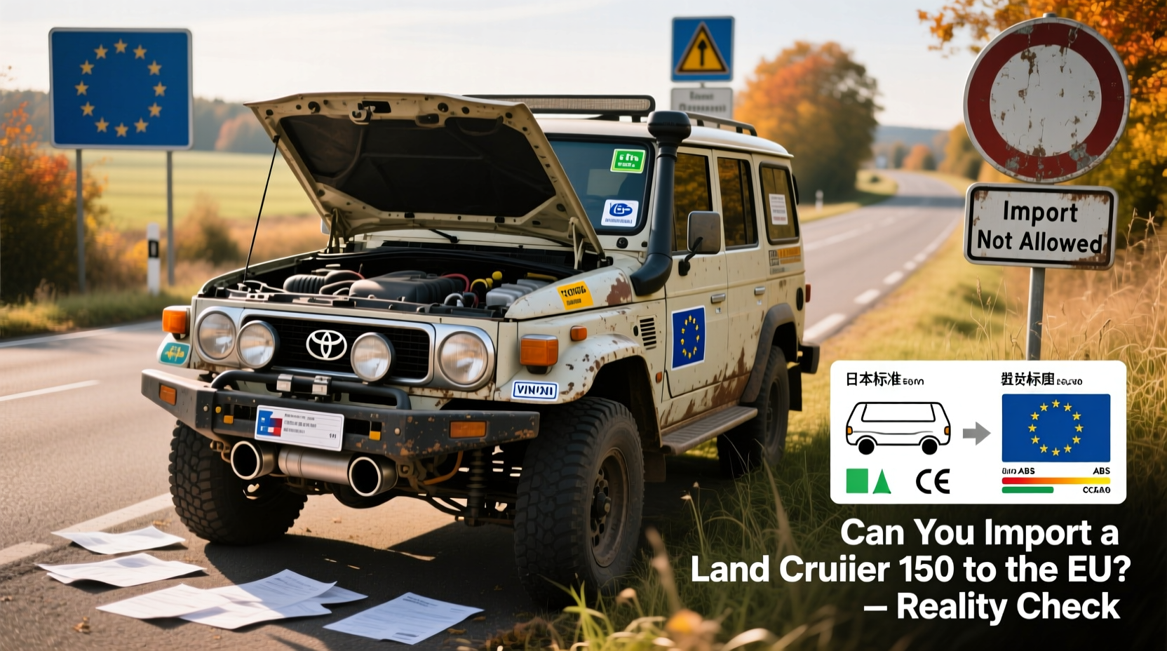 Can You Import a Land Cruiser 150 to the EU? Reality Check