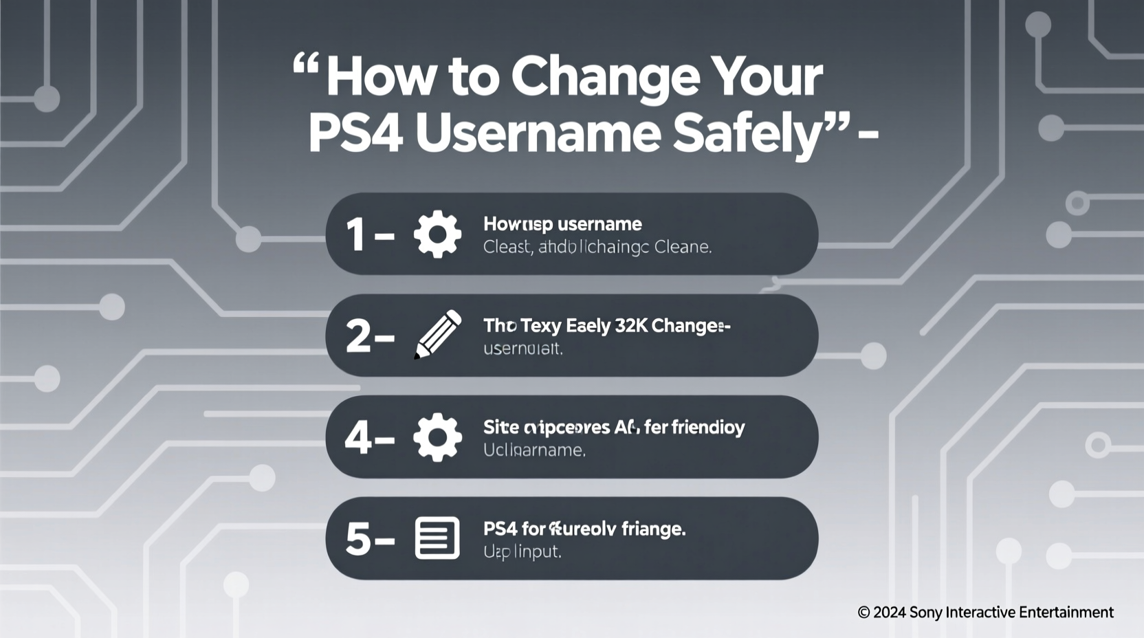 step by step guide to changing your ps4 username safely and easily