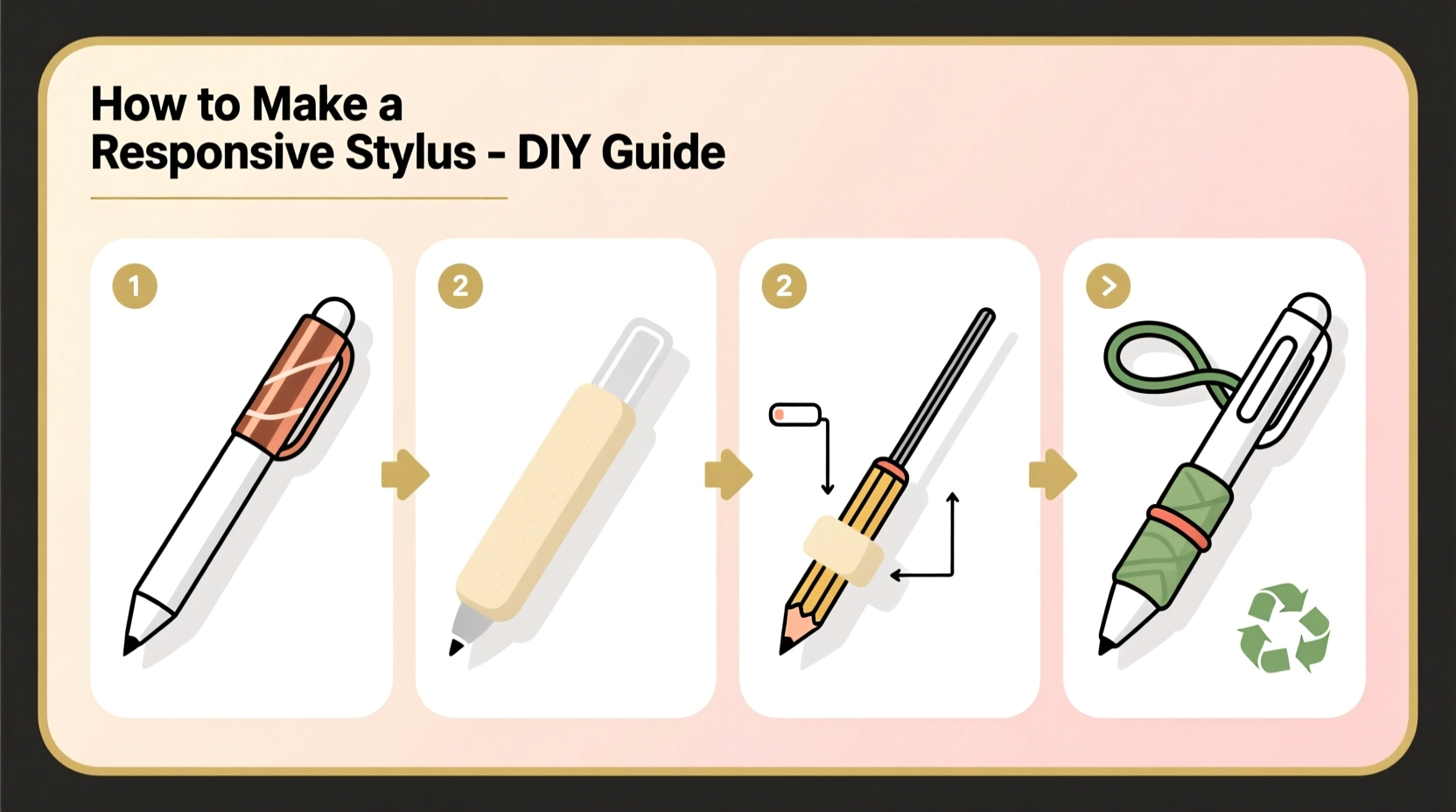 creative diy guide how to make a responsive stylus pen for your iphone using simple materials