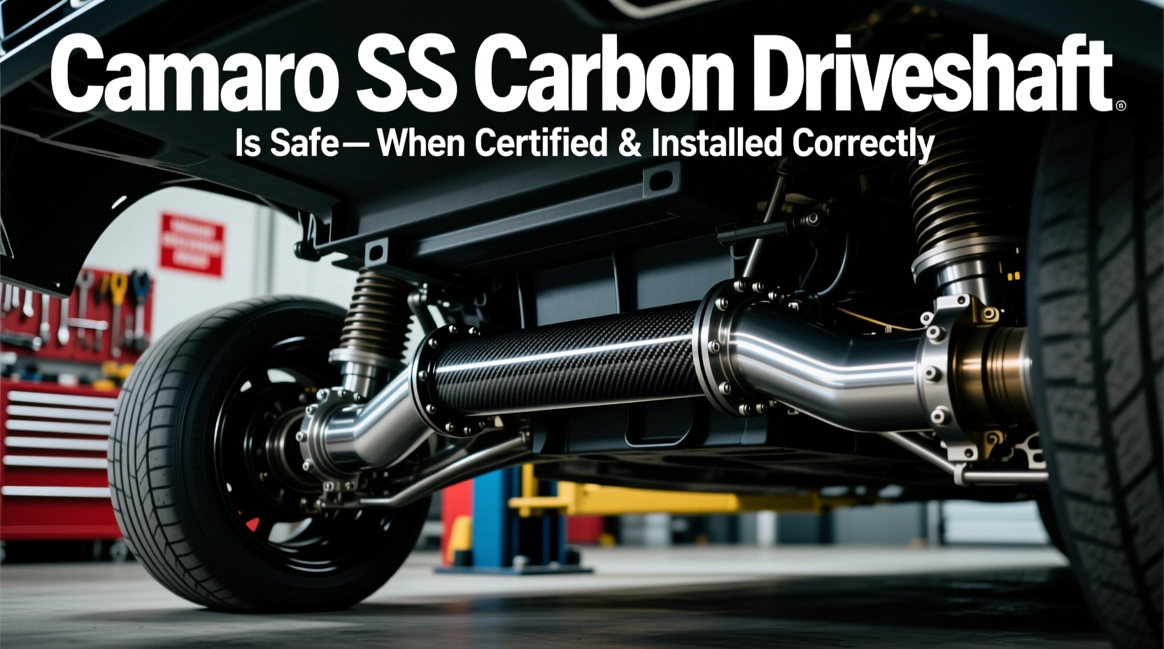 camaro ss carbon driveshaft safe
