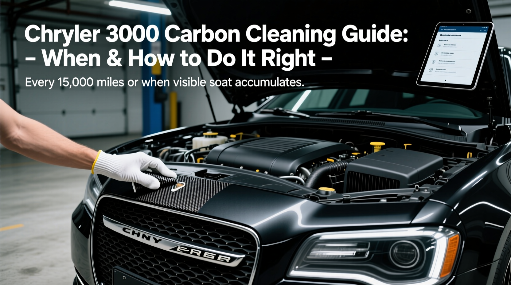 chrysler 300 carbon cleaning guide