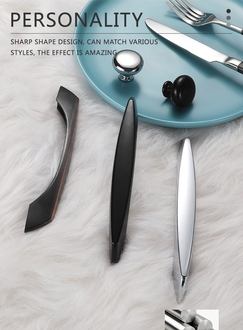American Style Zinc Alloy 128 MM Cabinet Chrome Wardrobe Drawer Handle //