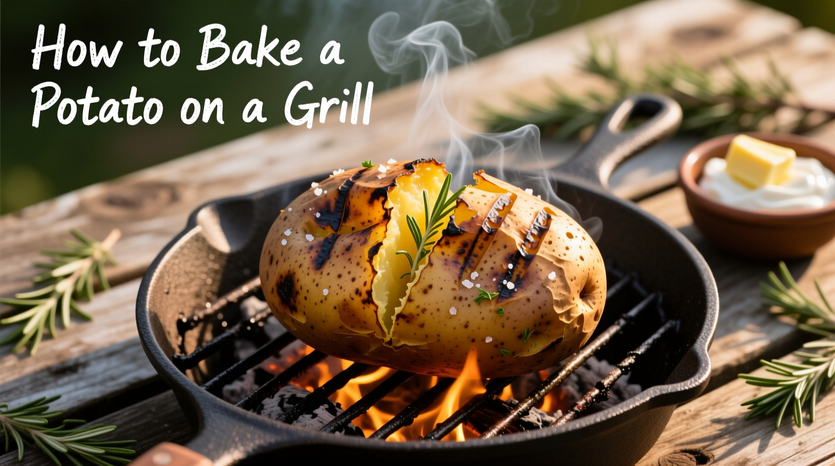 Perfect Grilled Baked Potatoes: Foolproof Method