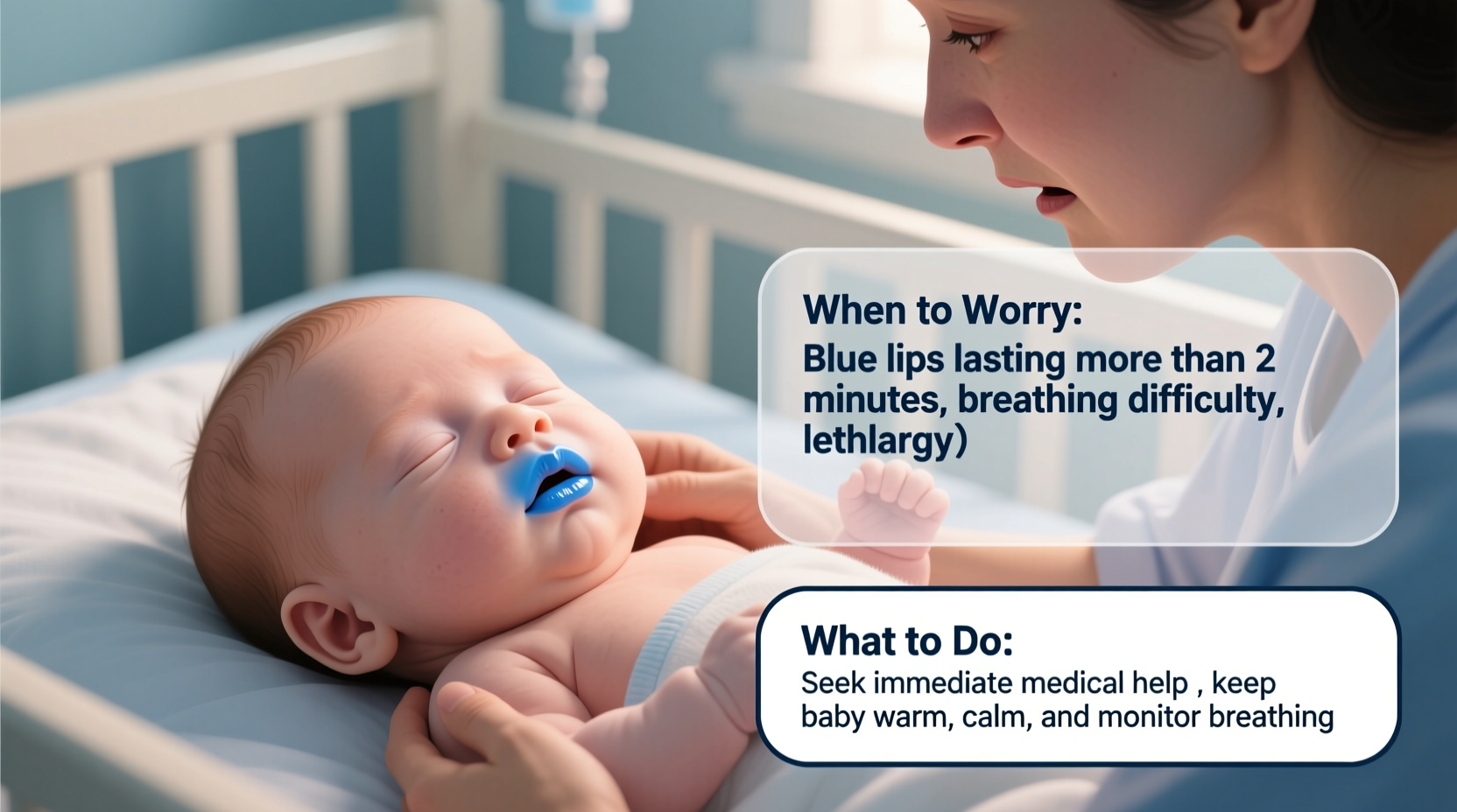 babys lips blue causes when to worry and what to do