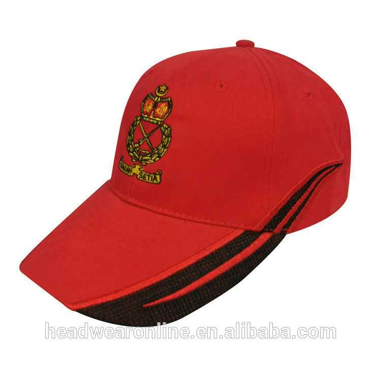 Designer custom logo embroidery running hat, private label baseball cap
