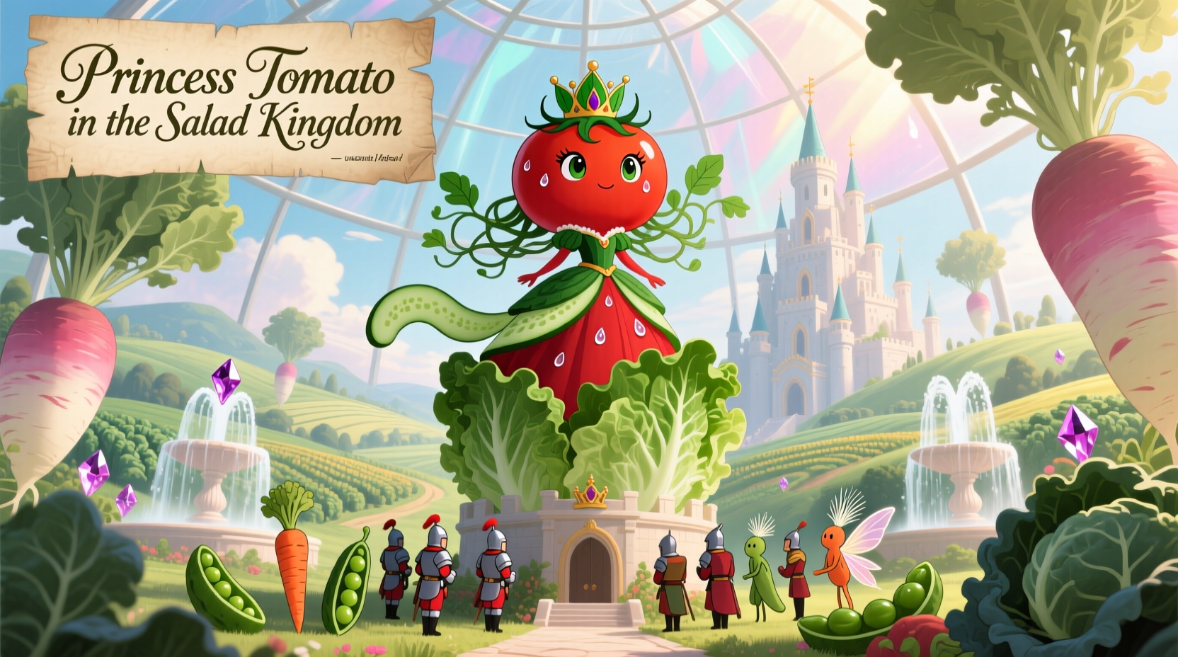 princess tomato in the salad kingdom