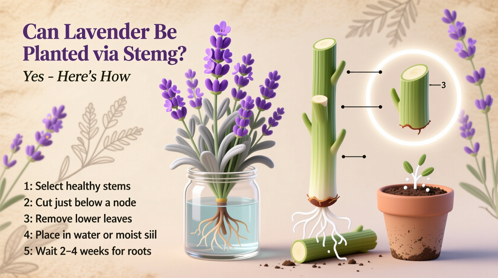 Can Lavender Be Planted via Stems? Yes – Here's How