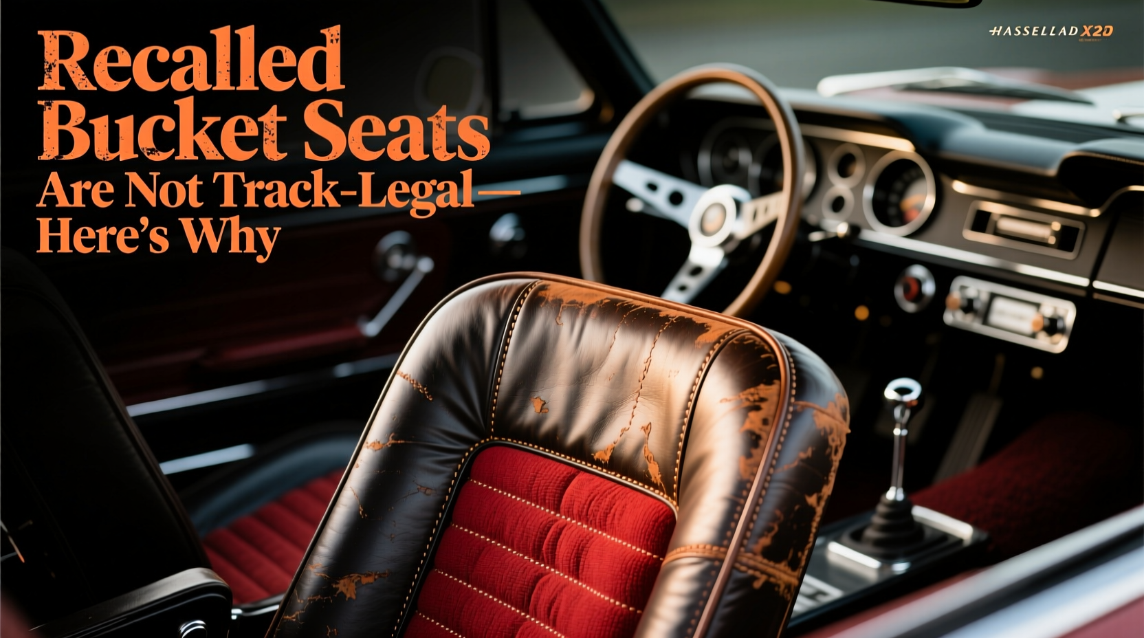 recalled bucket seats track legal
