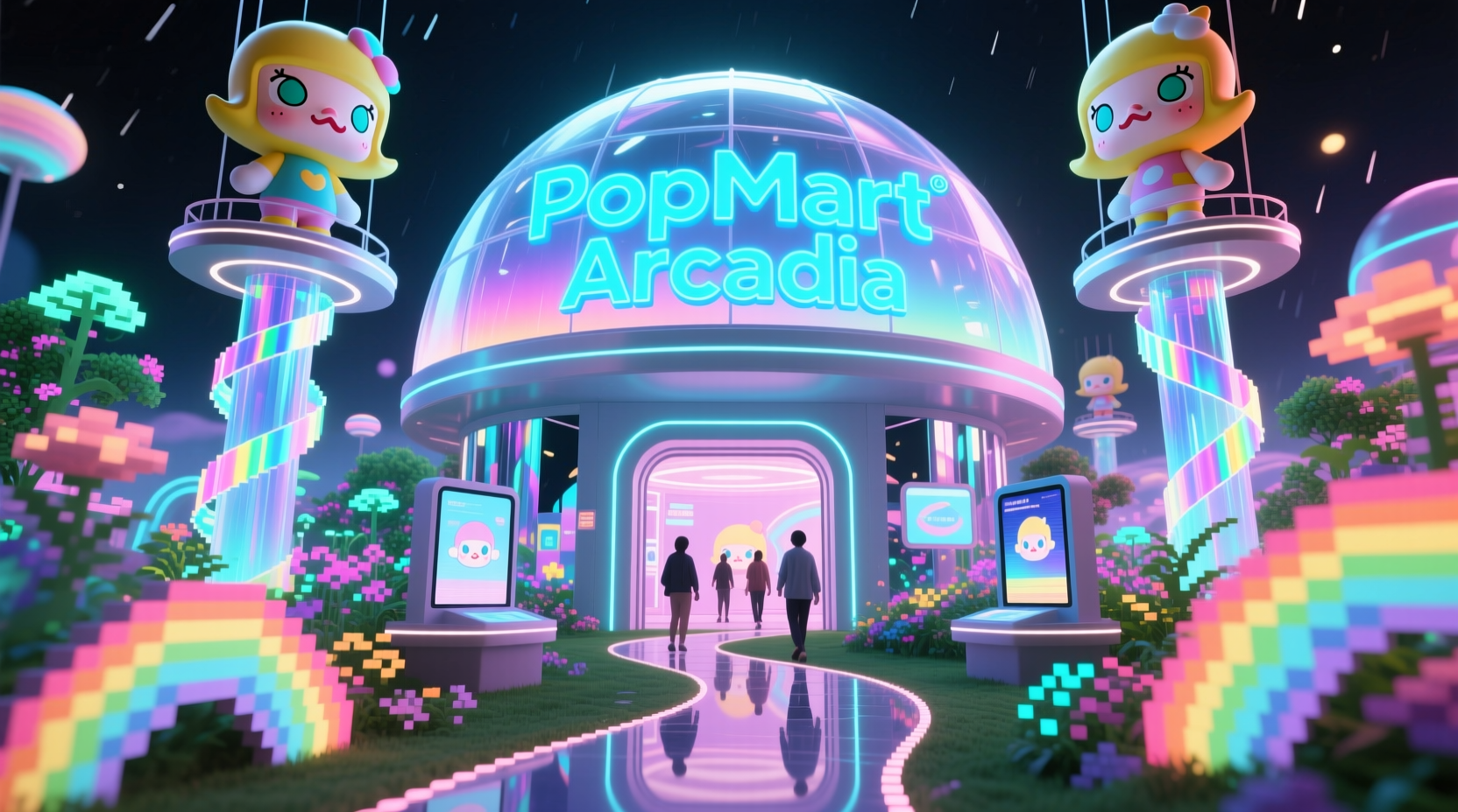 when does popmart arcadia open