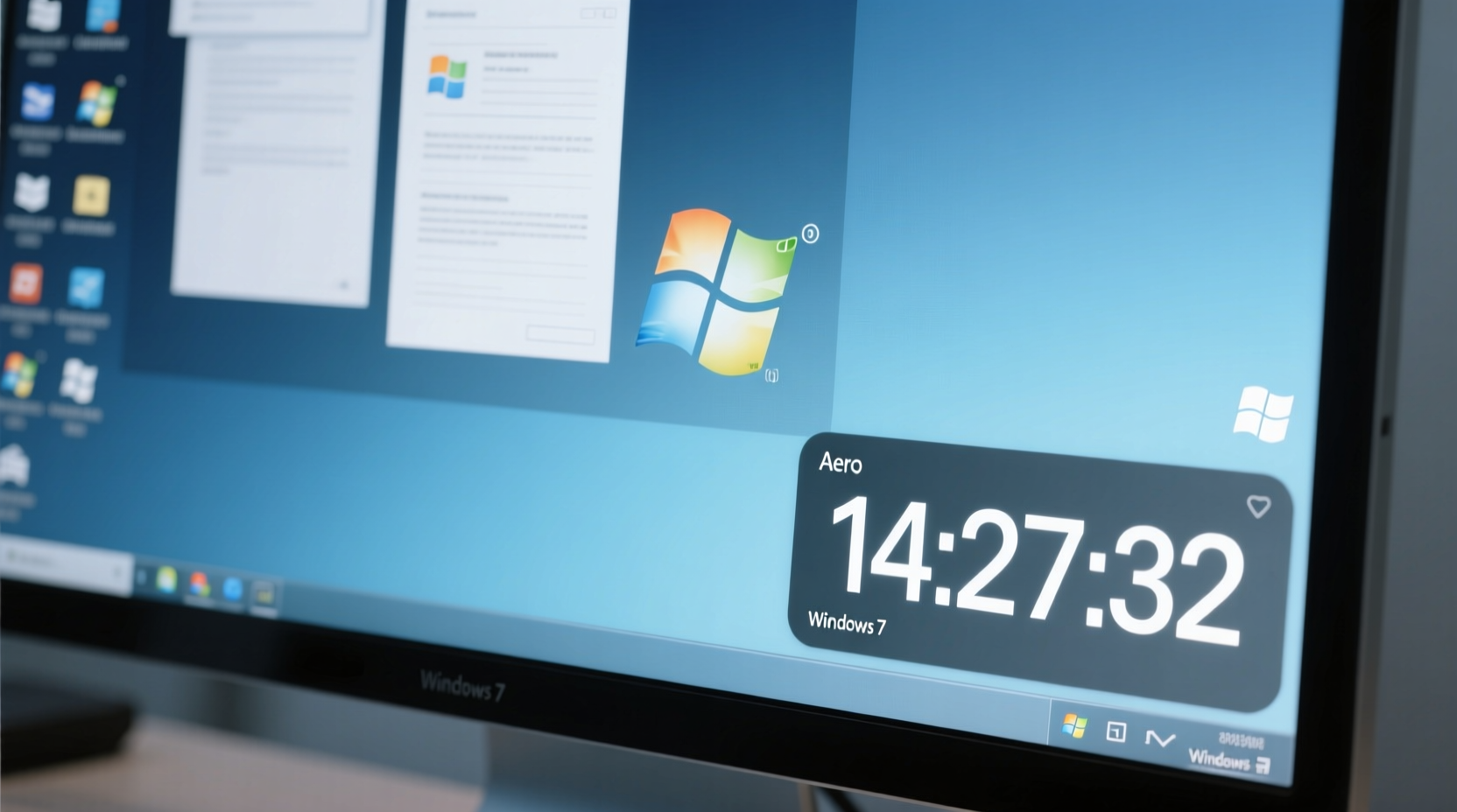 how to easily add a custom digital clock to your windows 7 desktop for real time convenience