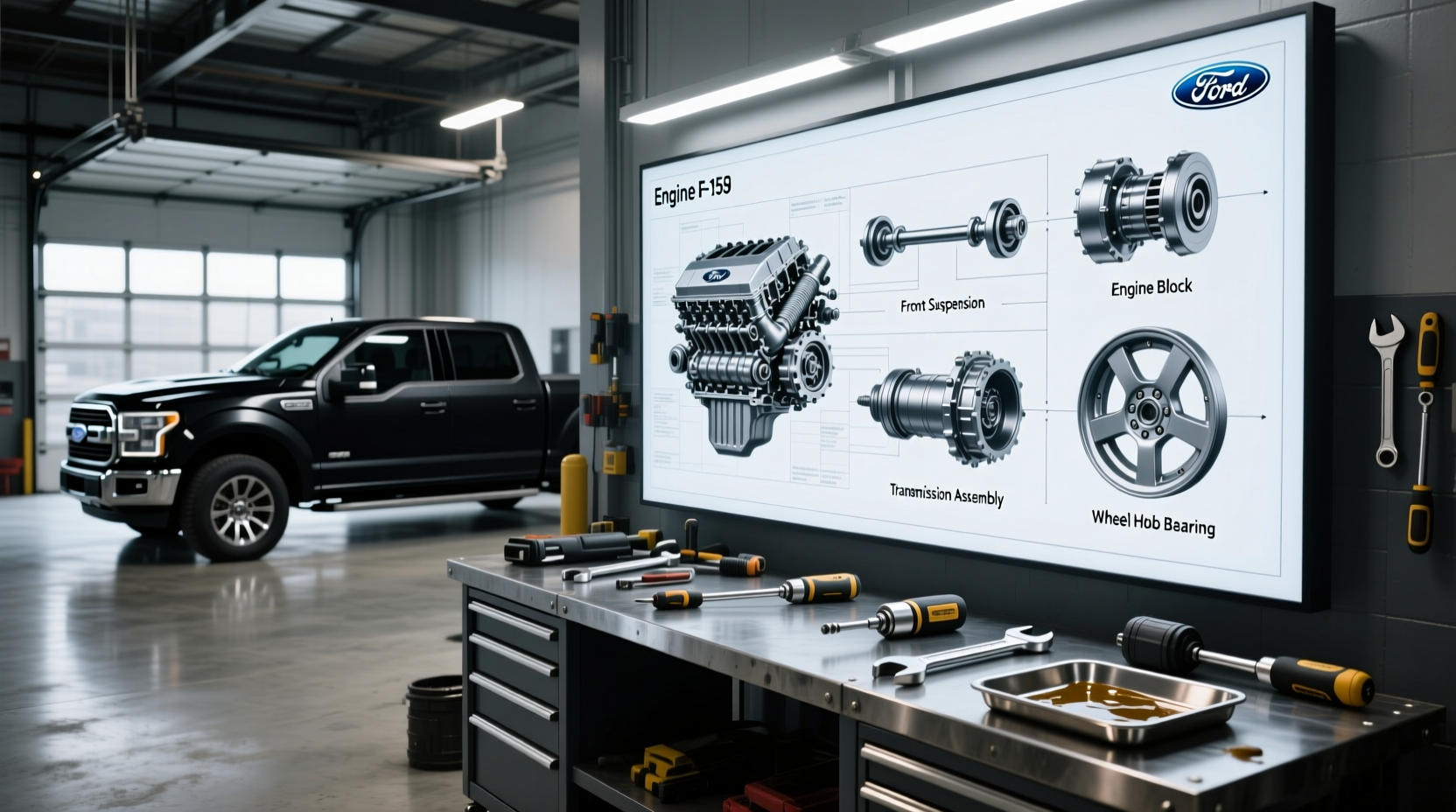 How to Use a Ford F150 Parts Diagram for Repairs & Upgrades