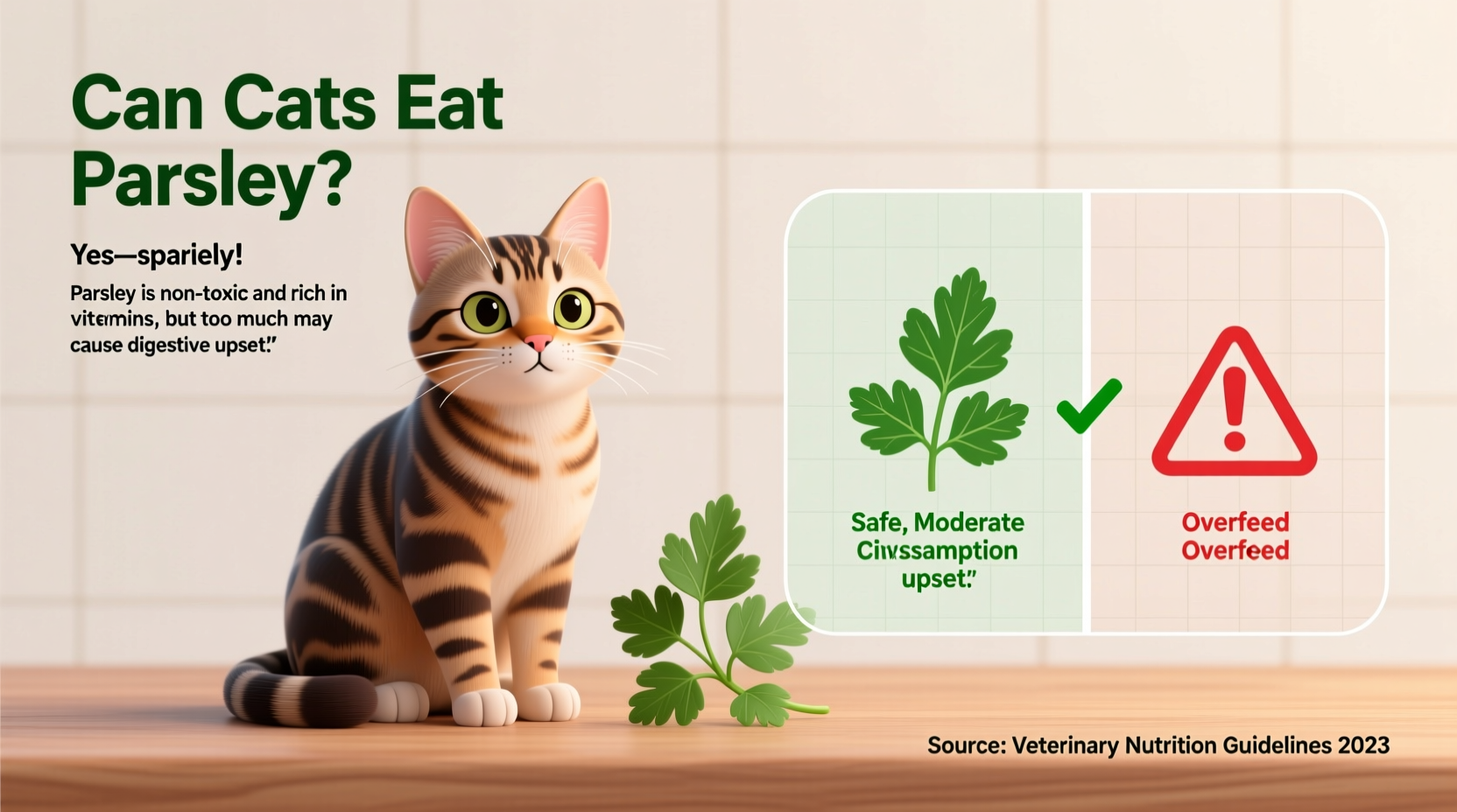 Can Cats Eat Parsley? Vet-Approved Safety Guide