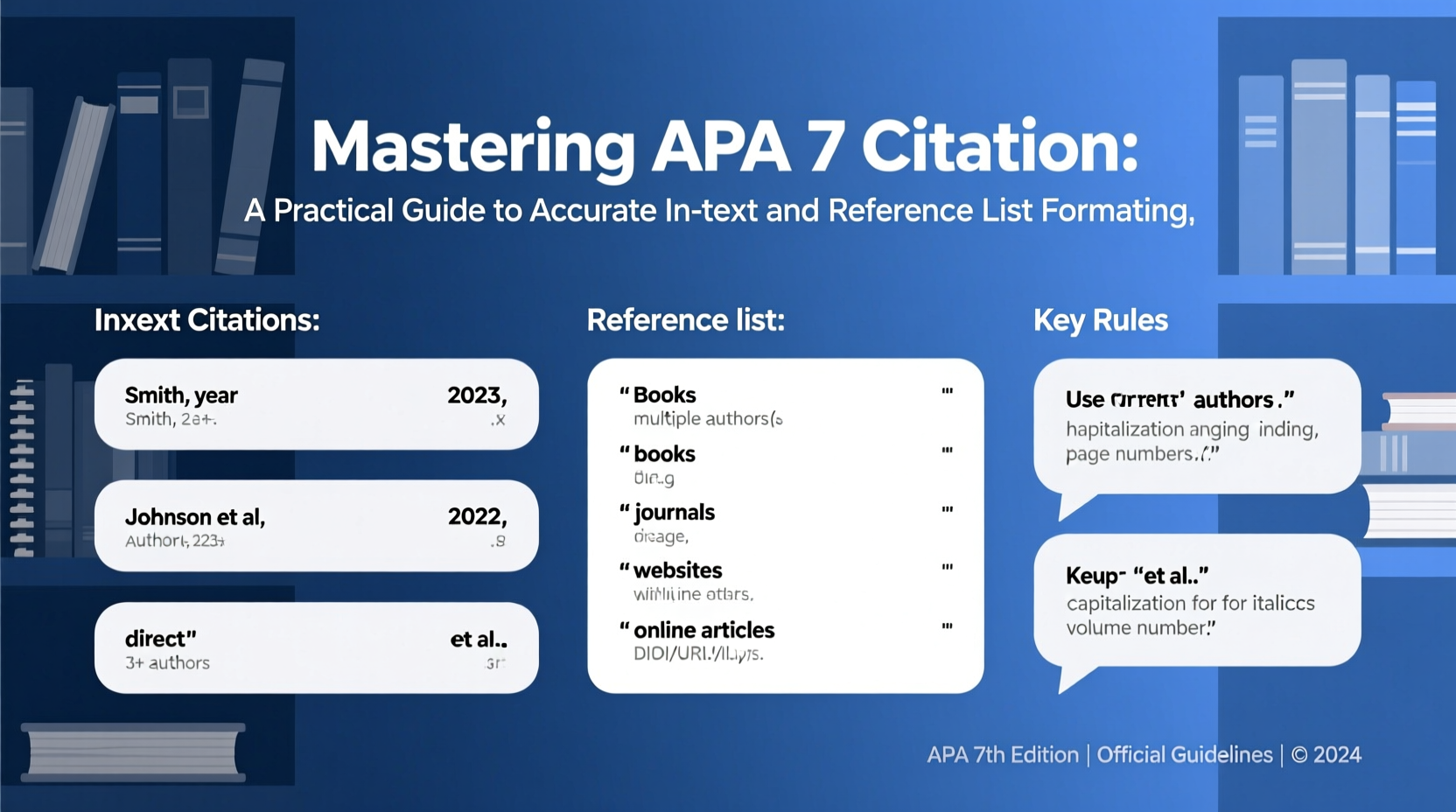 mastering apa 7 citation a practical guide to accurate in text and reference list formatting