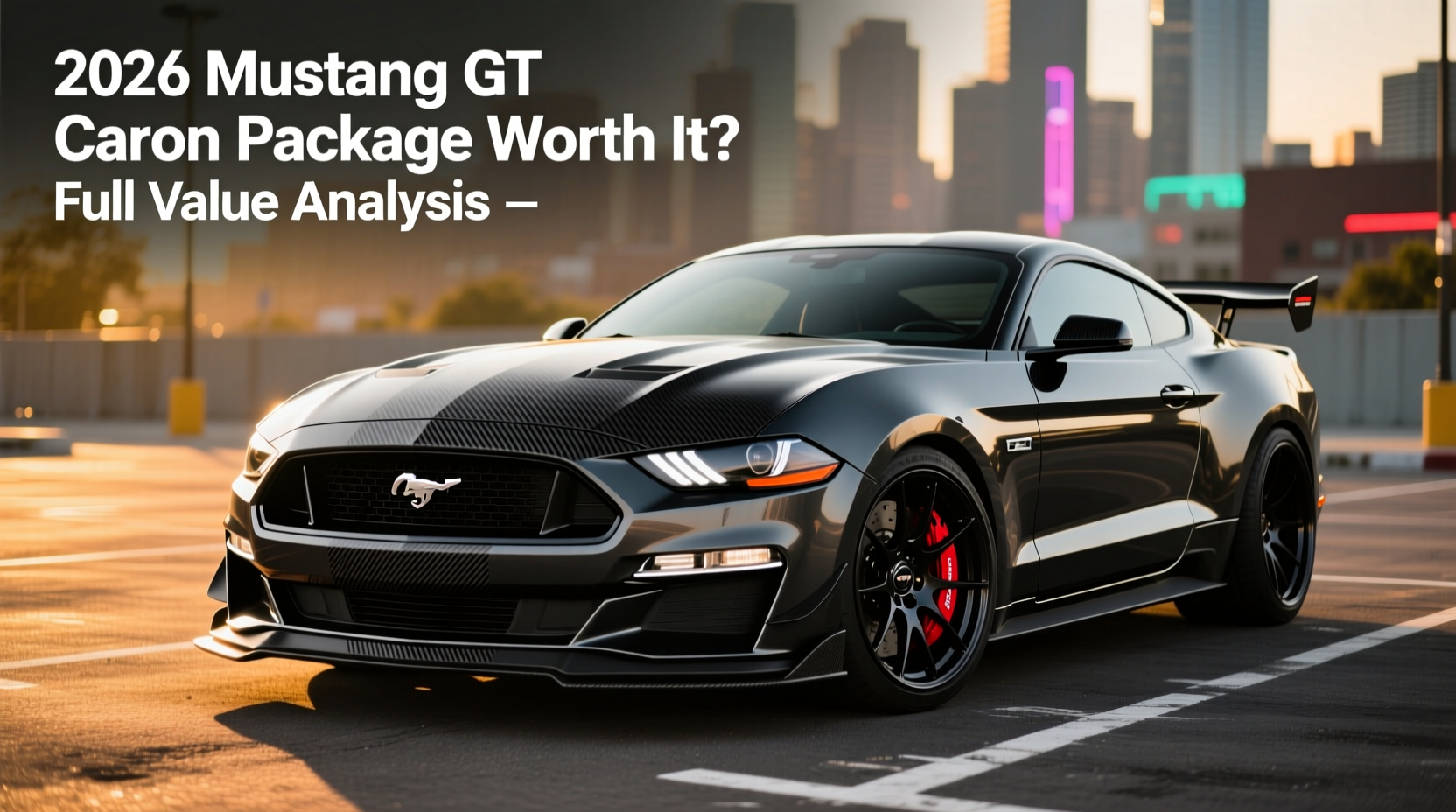 2026 mustang gt carbon worth