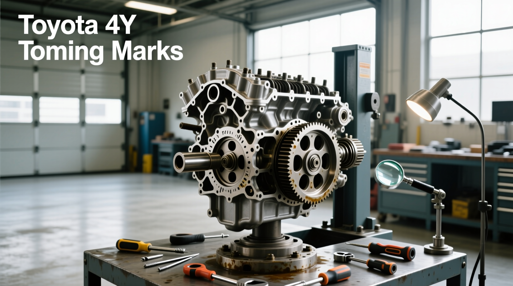 How to Set Toyota 4Y Timing Marks Correctly