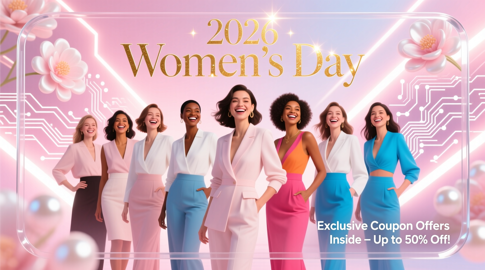 womens day offer coupons