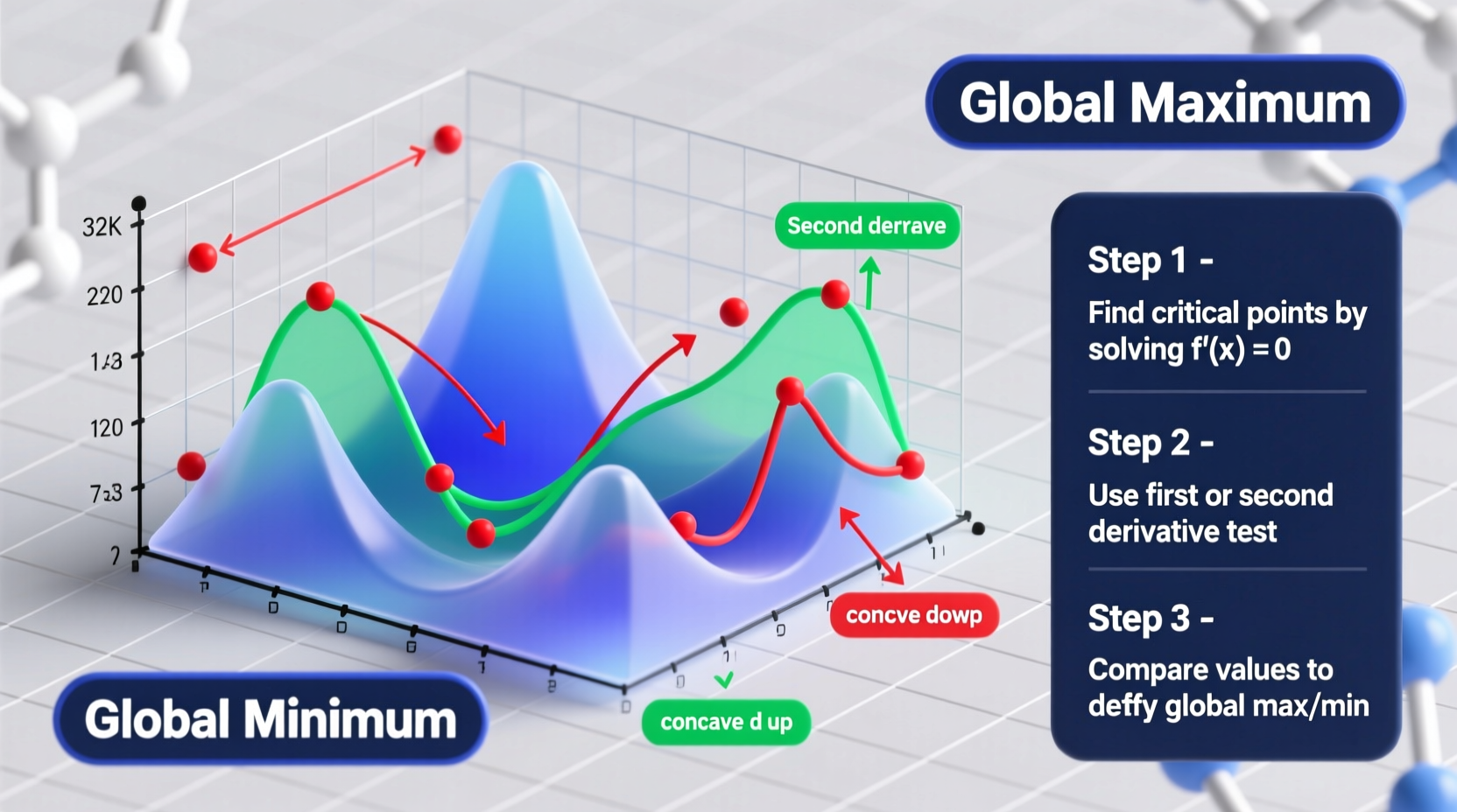 mastering global maximum and minimum a step by step guide to finding extrema in any function