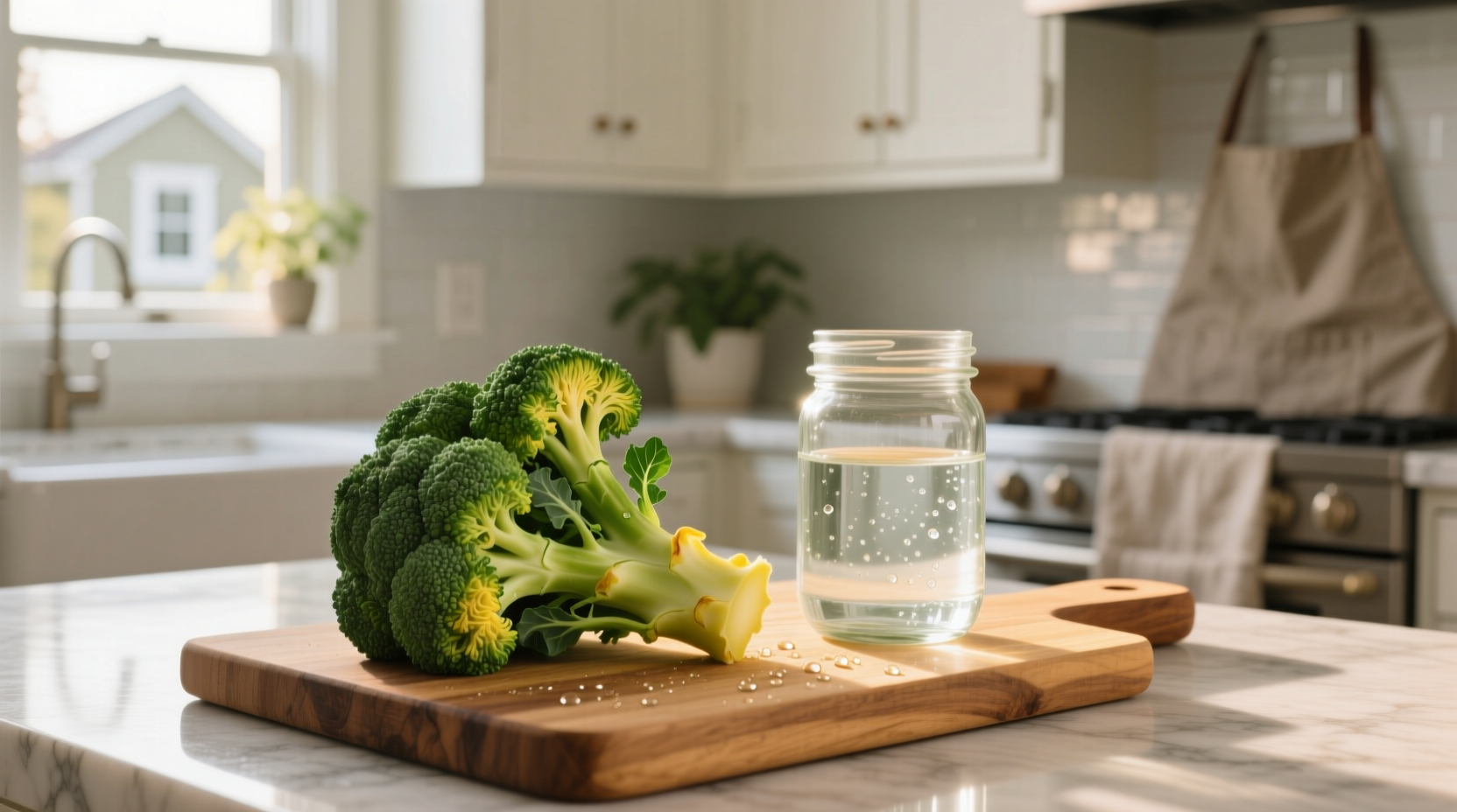 is yellowing broccoli safe to eat