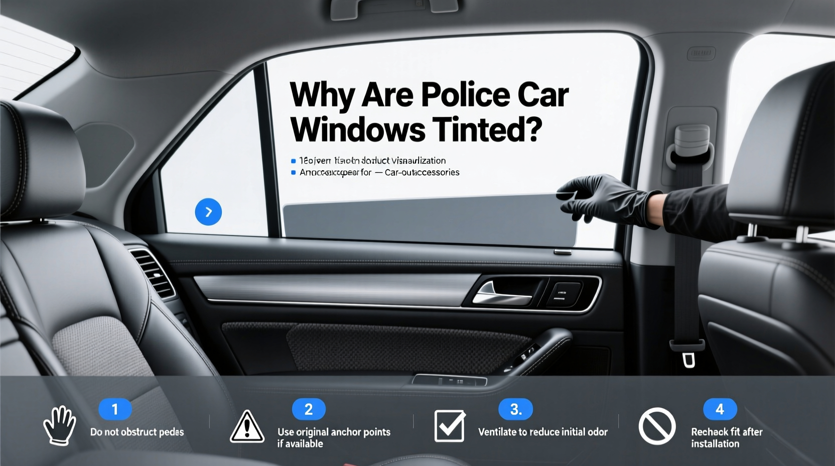 Why Are Police Car Windows Tinted: Buying Guide & How to Choose