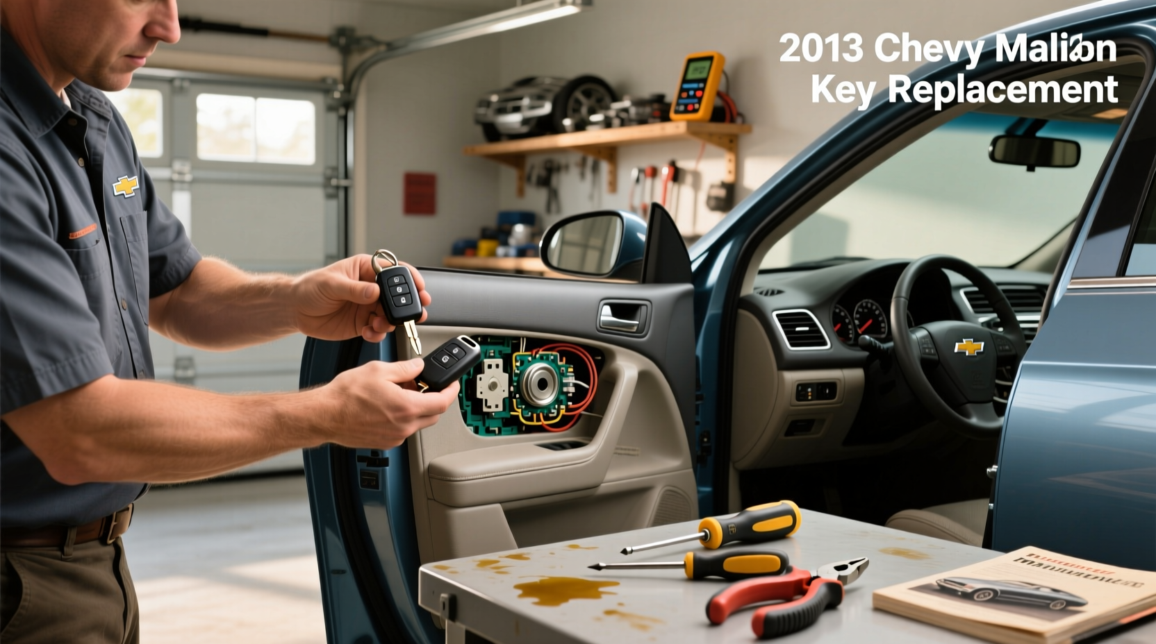 2013 chevy malibu key replacement guide