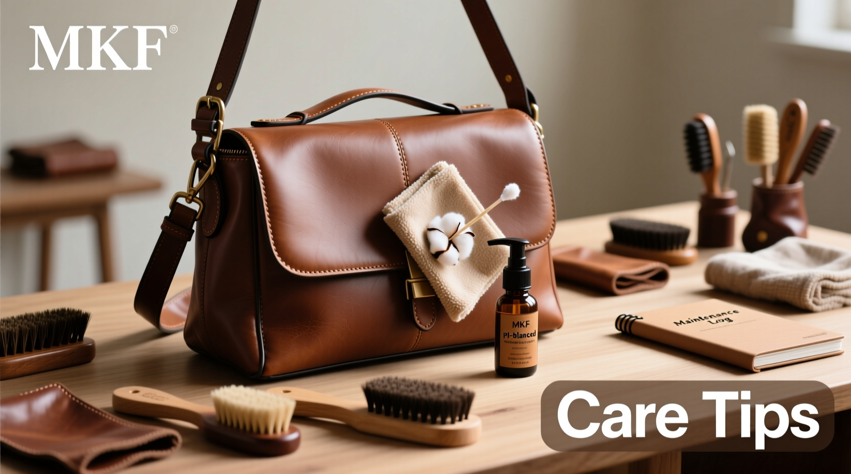 effective methods to safely clean and maintain your mkf leather shoulder bag