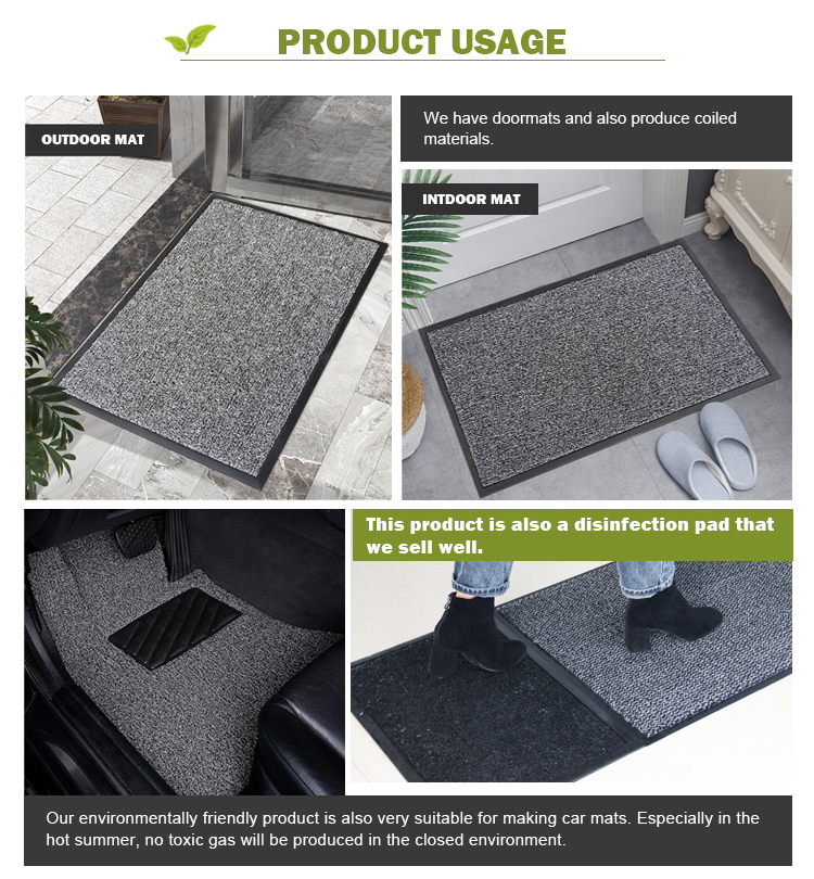 Hot Sale Clean Room Indoor Pvc Coil Door Mat sublimation coil floor mat(图11)