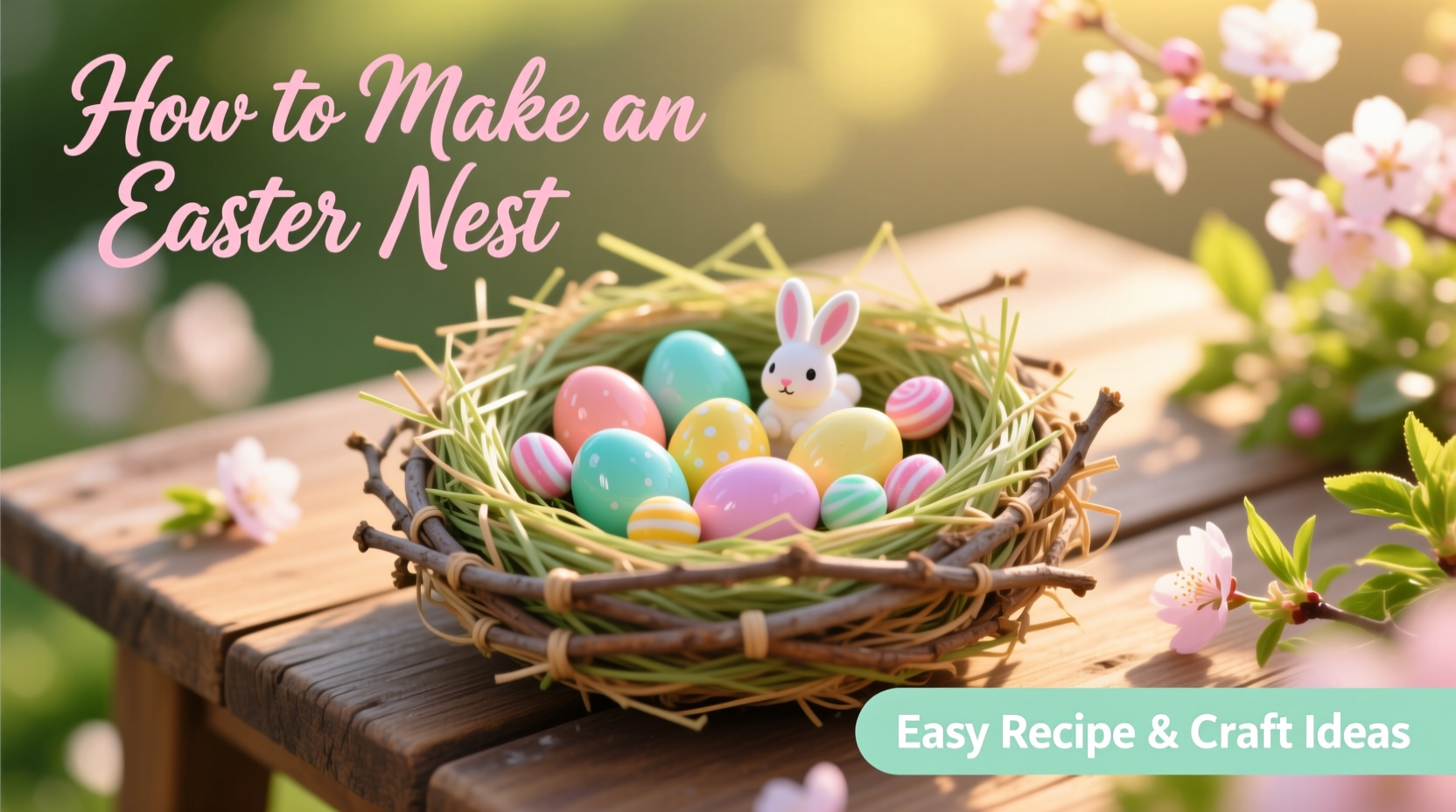how to make an easter nest
