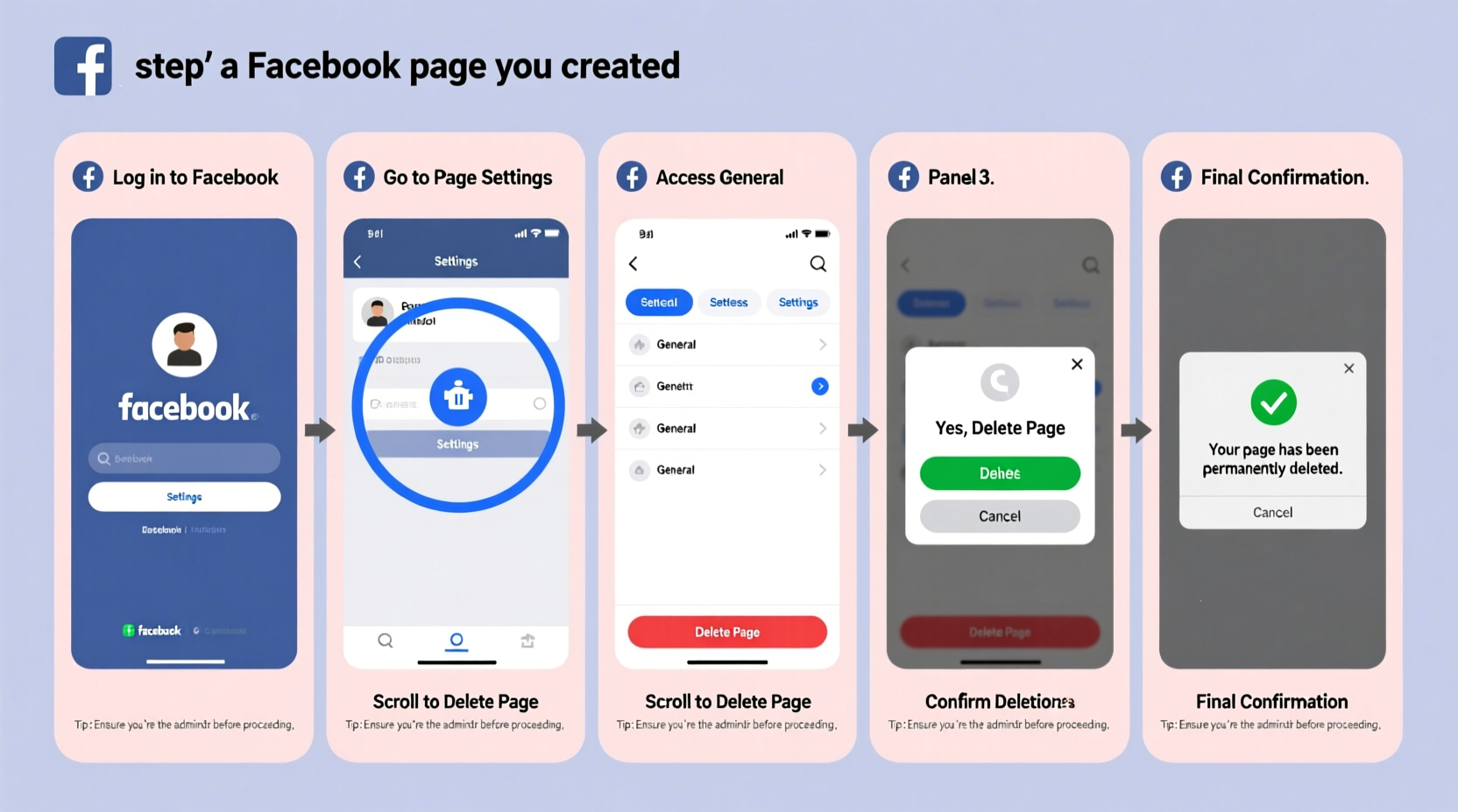 the complete guide to deleting a facebook page you created step by step instructions and tips