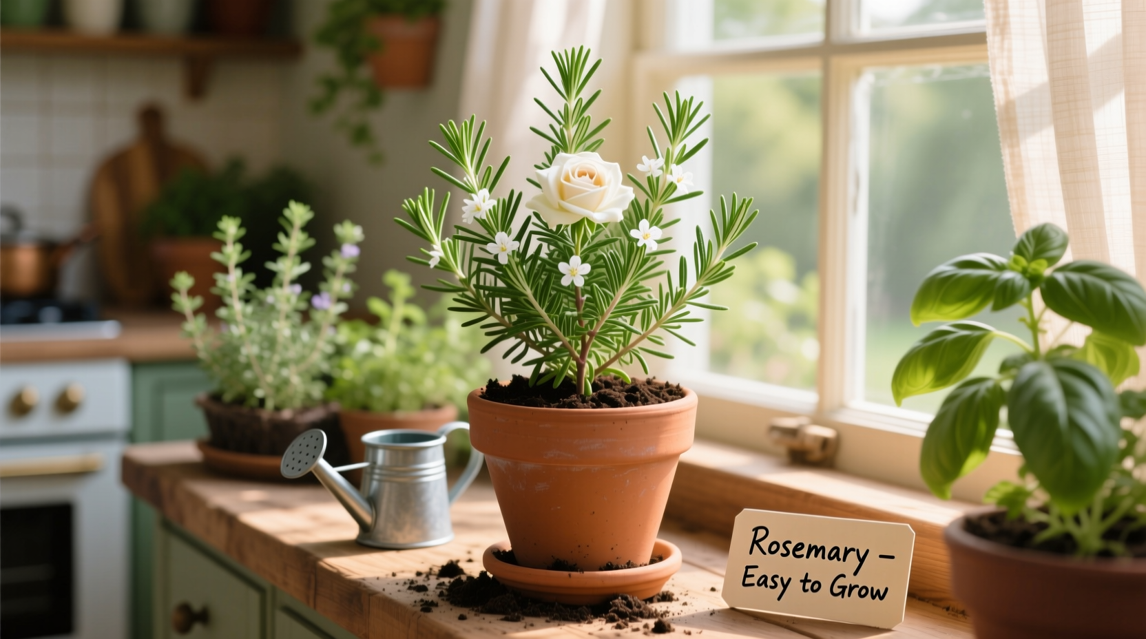 how to grow rosemary plant