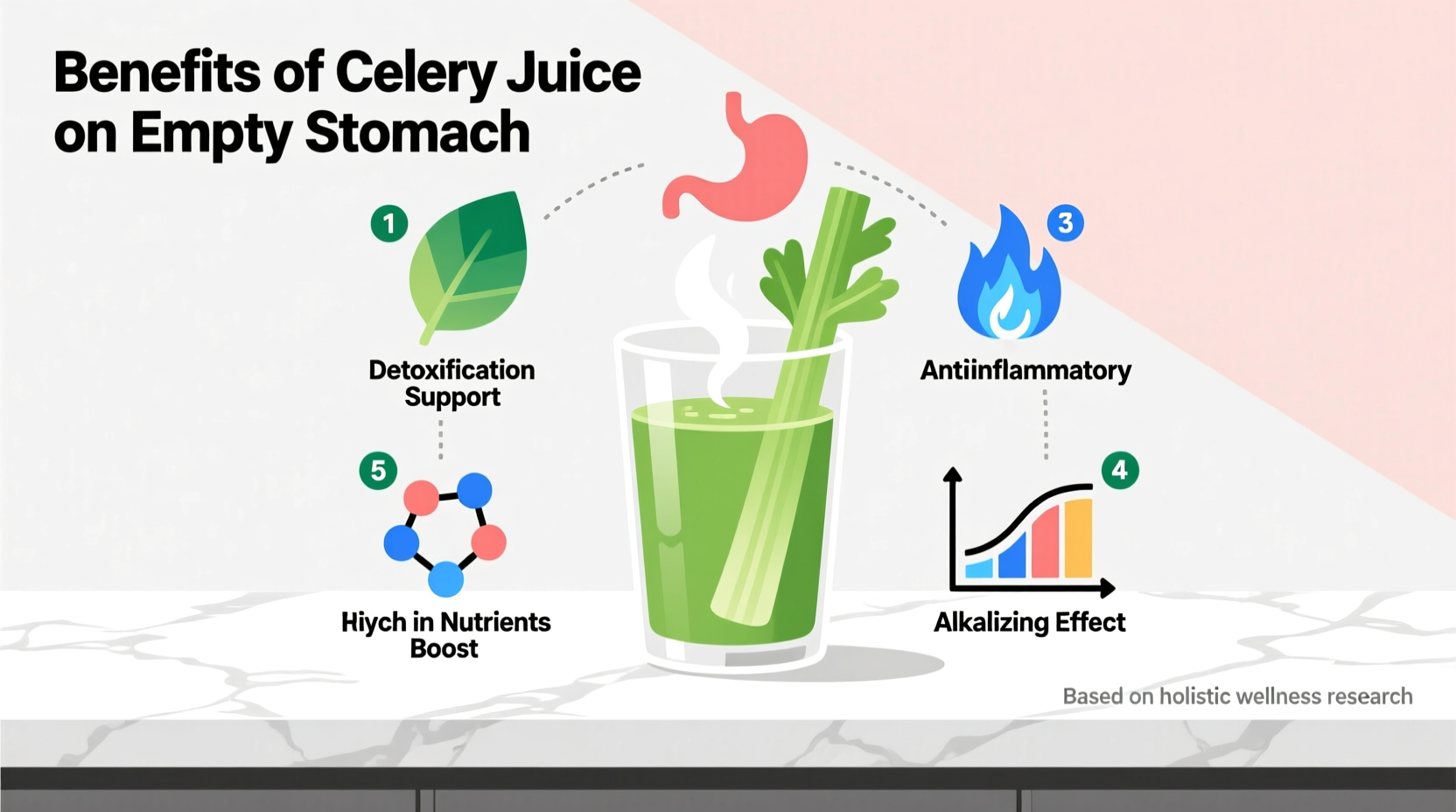 Celery Juice on Empty Stomach: Evidence-Based Benefits