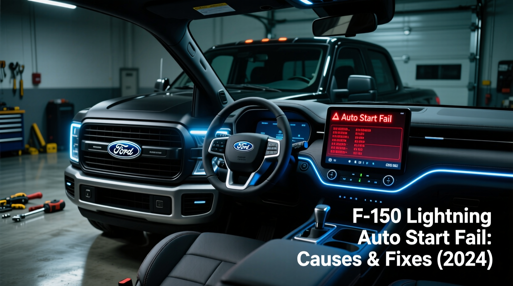 f150 lightning auto start fail