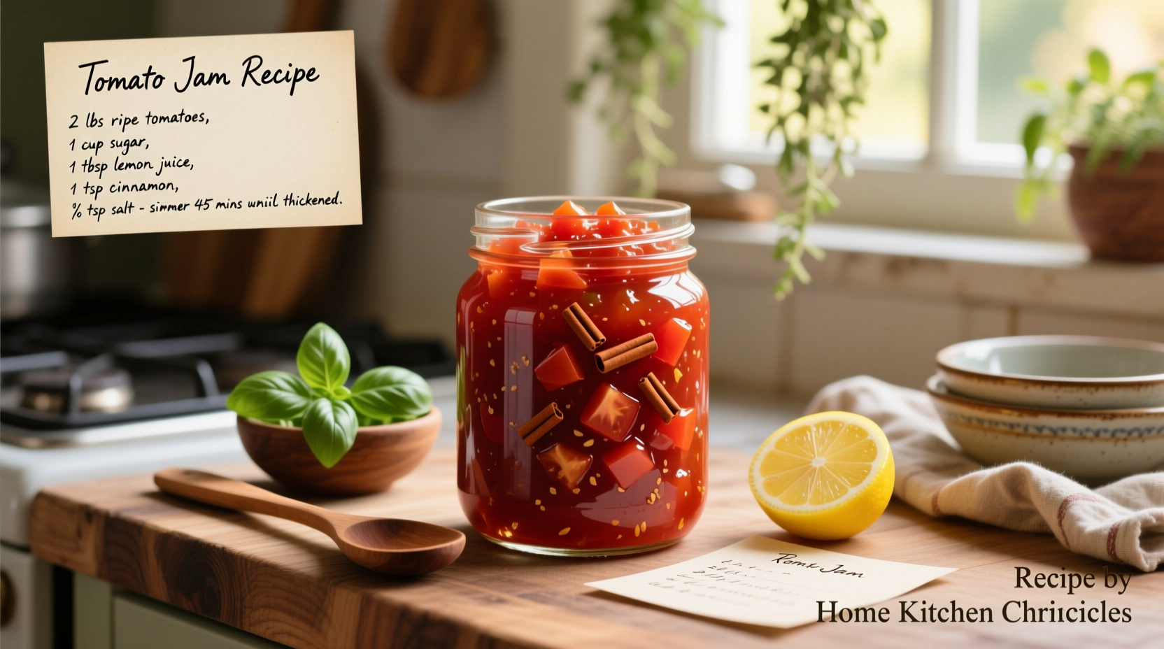 Perfect Tomato Jam Recipe: Simple 5-Ingredient Spread