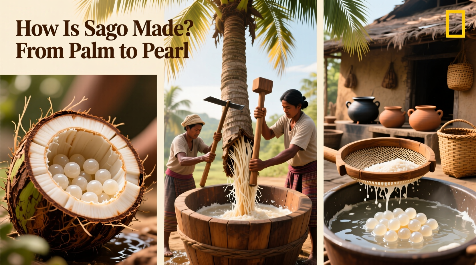 How Is Sago Made? From Palm to Pearl