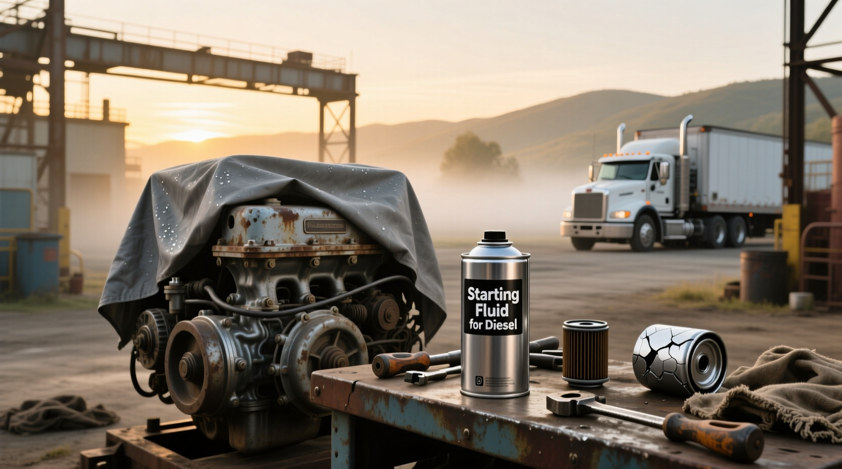 Can You Use Starting Fluid on a Diesel Engine? How to Do It Safely
