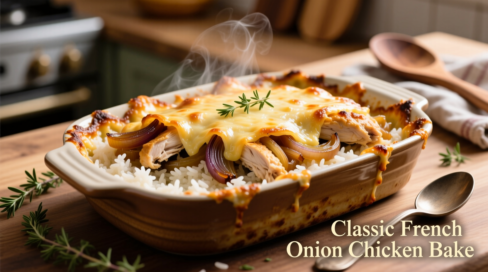 Perfect French Onion Chicken and Rice Bake Recipe