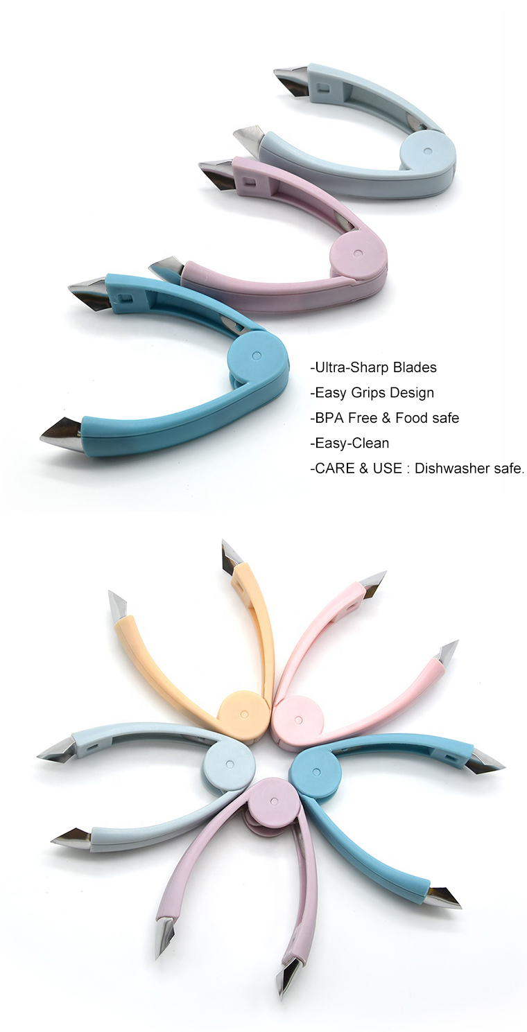 Multi Function Fruit & Vegetable Gadget Strawberry Huller Core Remover for Various Fruits