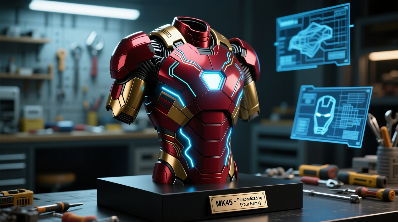 ultimate guide to personalizing your iron man mk45 model for a unique display