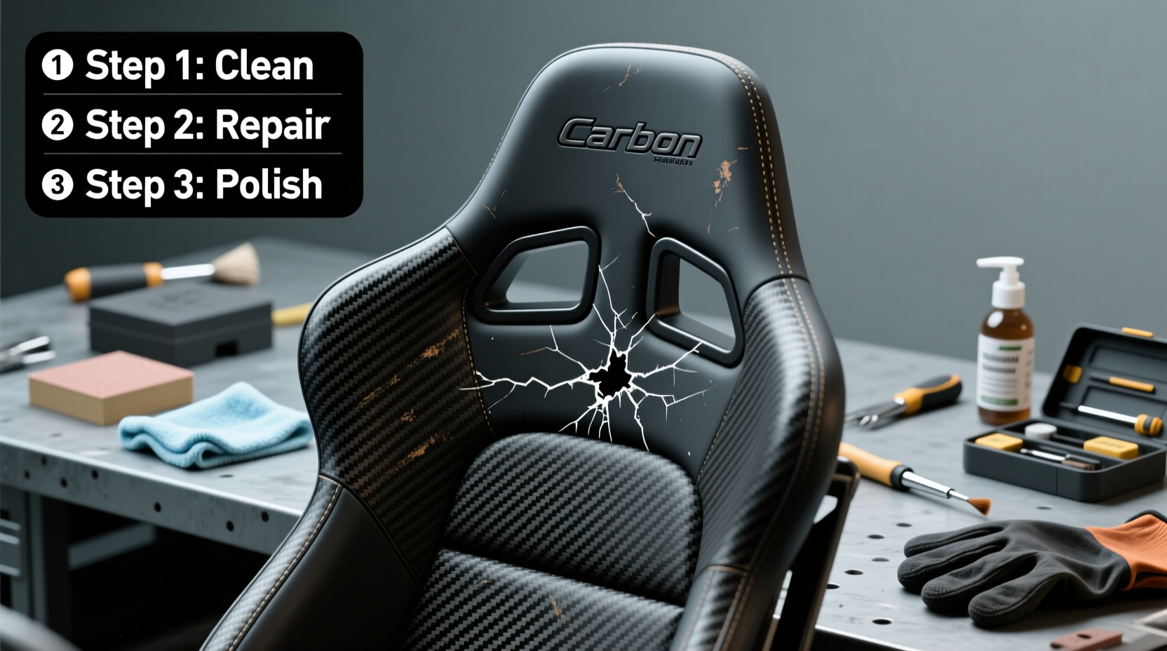 carbon bucket seat maintenance