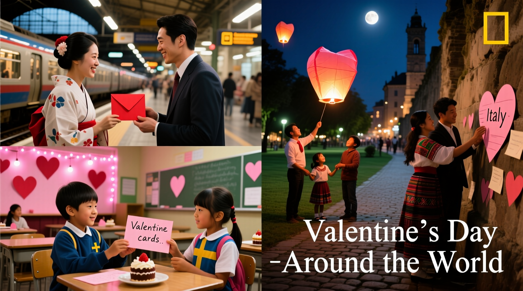 what are some traditions for valentines day