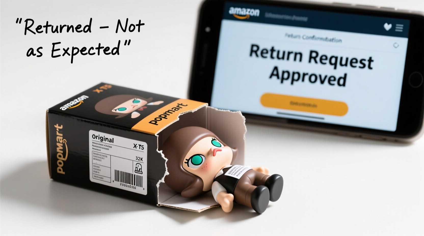 has anyone tried to return popmart amazon
