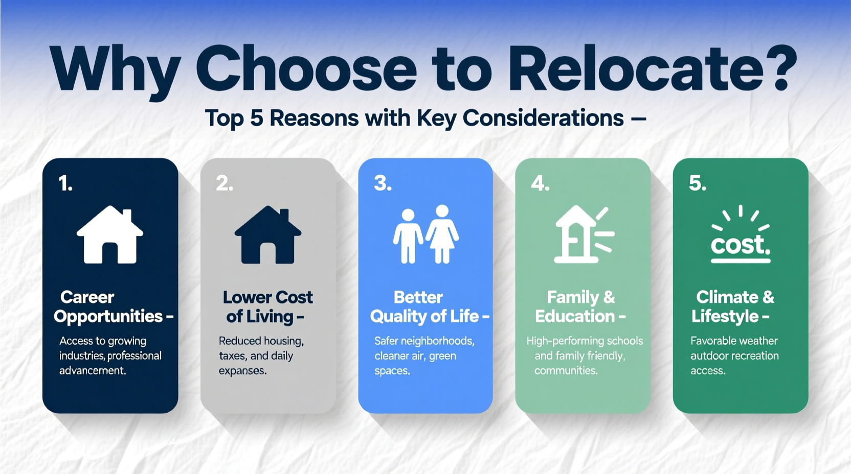 why choose to move top reasons considerations
