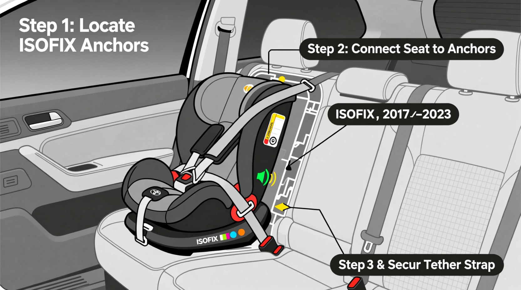 voxy isofix install guide