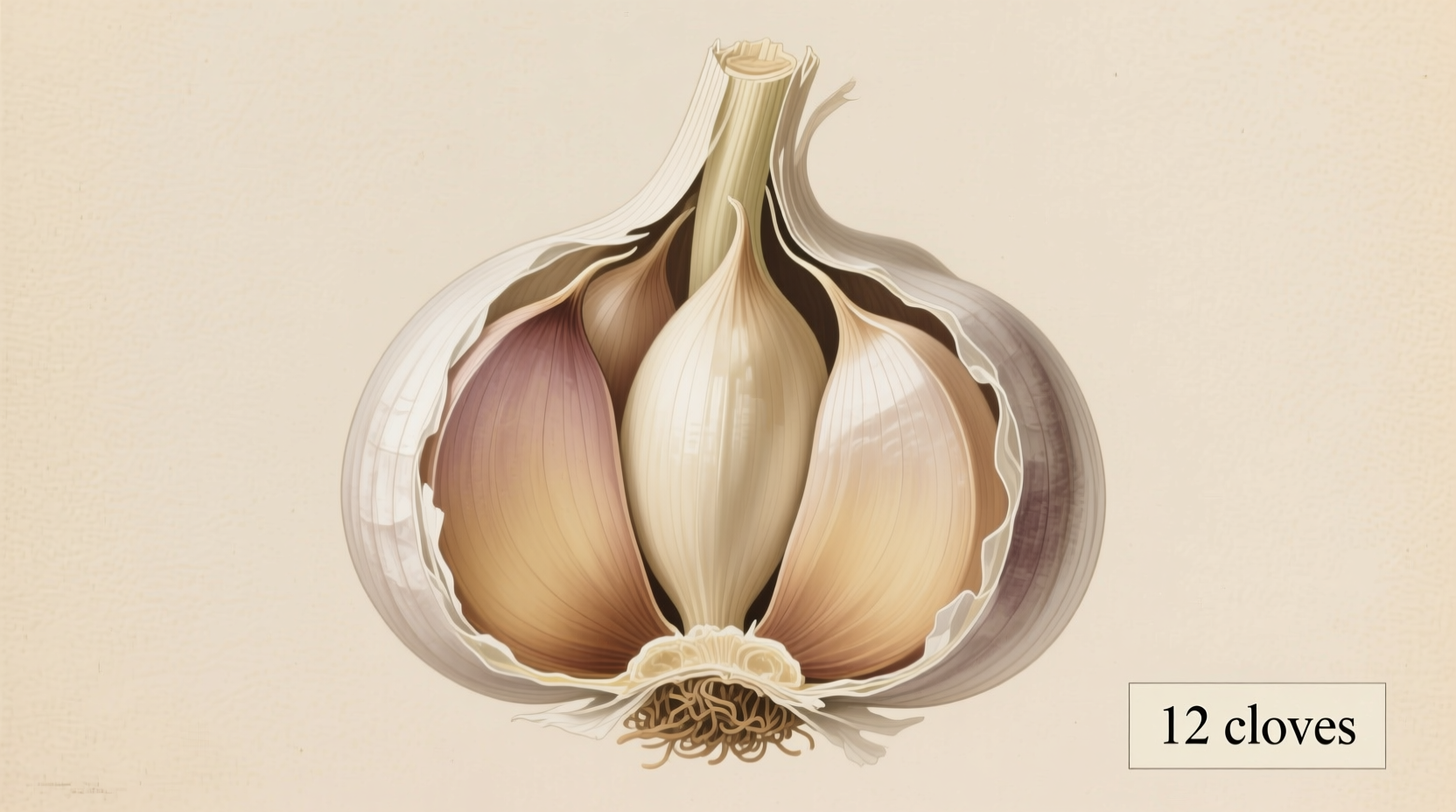 how many garlic cloves are in a bulb