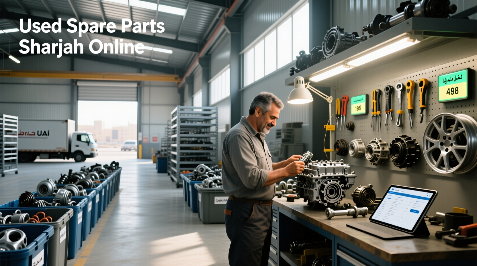 How to Buy Used Spare Parts Sharjah Online Safely