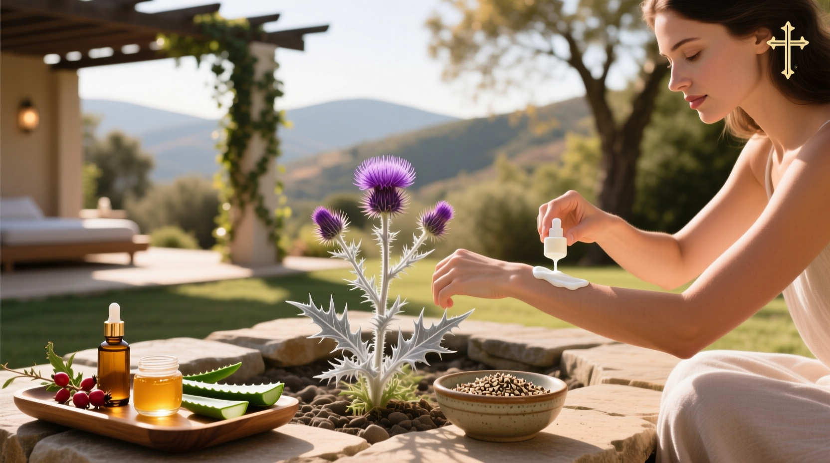 milk thistle for skin health