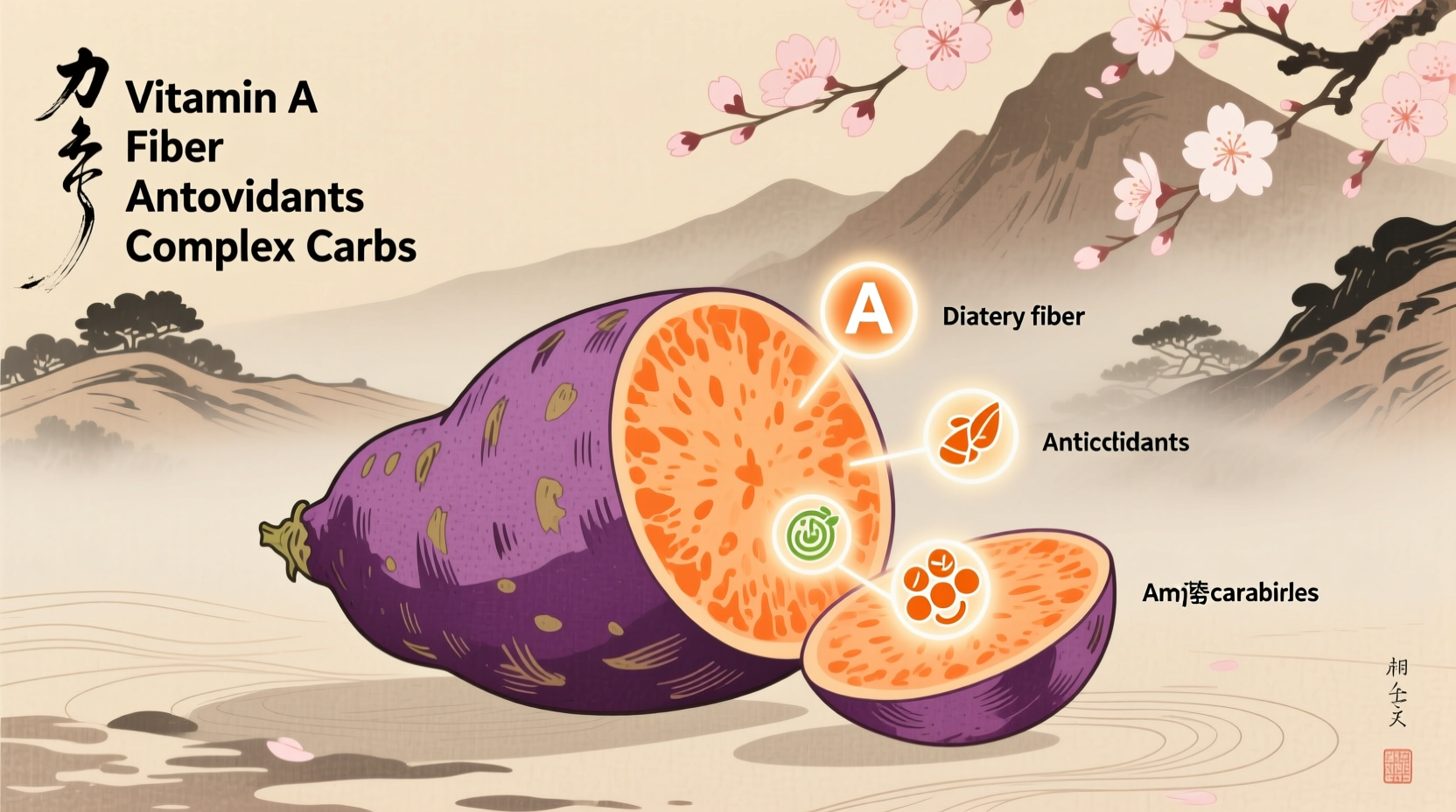 Murasaki Sweet Potato Nutrition Facts & Health Benefits