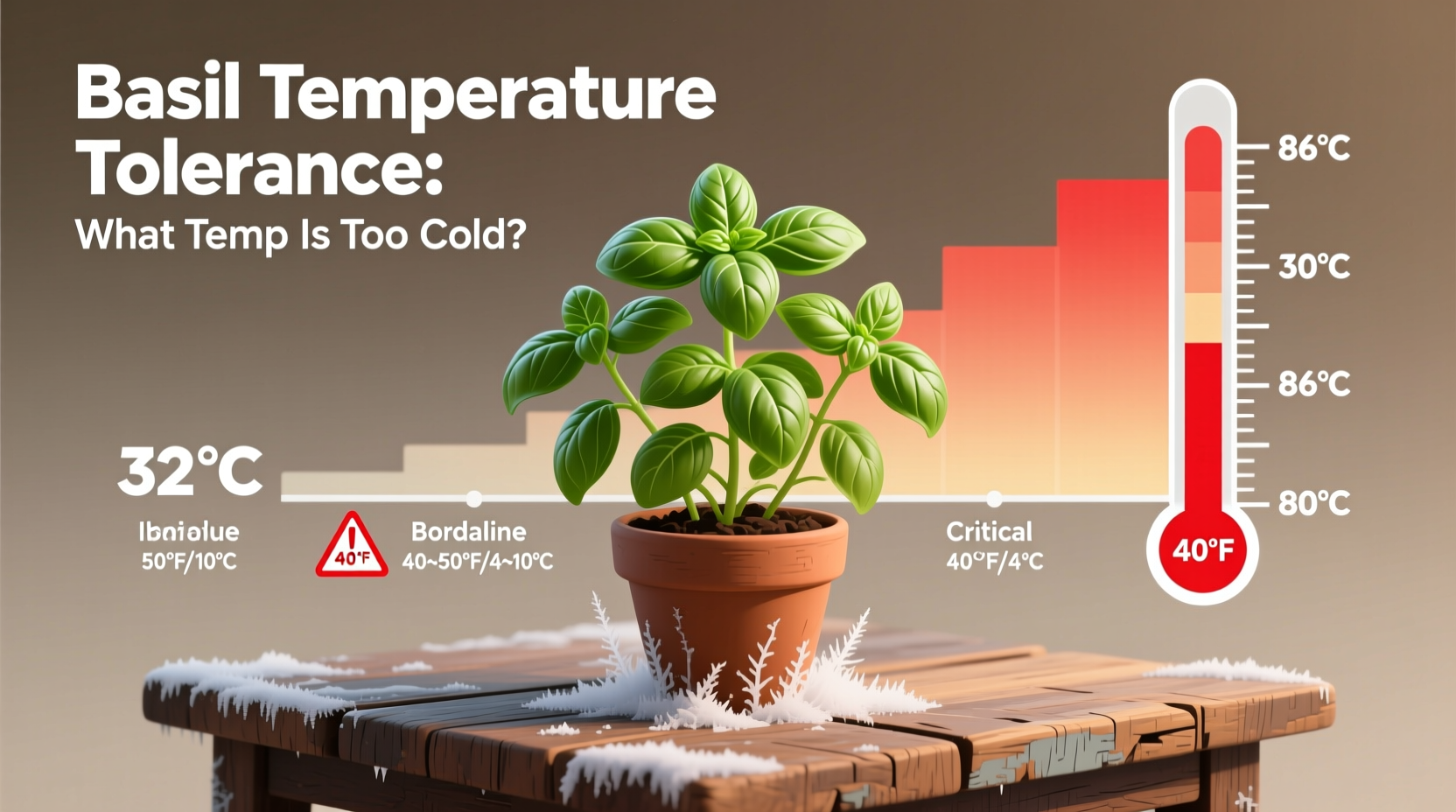 Basil Temperature Tolerance: What Temp Is Too Cold?
