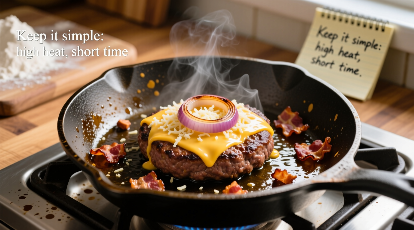 how to pan fry a hamburger for juicy flavorful results every time